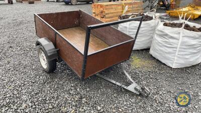 Approx 6x4 single axle car trailer