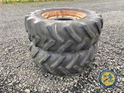 470-80-30 set of tyres & rims on 12 stud rims