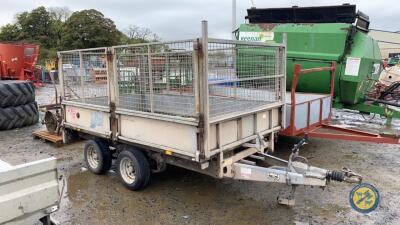 Ifor Williams builders trailer 10x6 with mesh sides