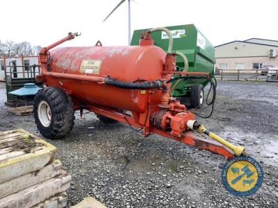 Star 1100gln sludigator tanker, new vanes & sludigator paddle fitted, with shaft