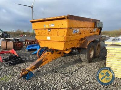 Kane 15tn dump trailer with brakes good and light working