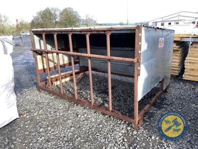 WH Rea calf creep feeder 3 point linkage new galvanised trough recently fitted