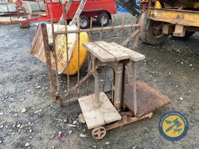 Potato weighbridge & garden gate