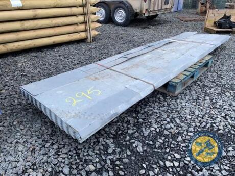 Galvanised corrugated tin 12ft long new x50 sheets