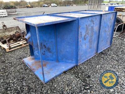 Hopper meal bin free standing