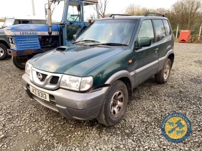 Nissan Terrano 2003 SVETD 2953cc, JKZ 8313, no MOT, 142,600miles, taxbook & key