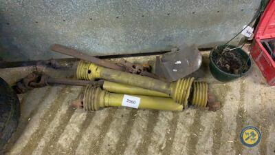 Job lot of power shafts