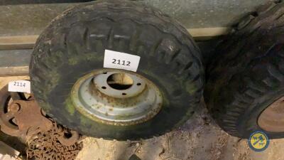 5 stud 10-75-R12 wheel