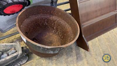 Antique water drinker cast iron