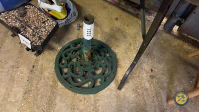 Cast iron base