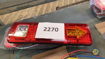 Set of long tail lights LED 12 volt