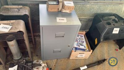 2 drawer filing cabinet