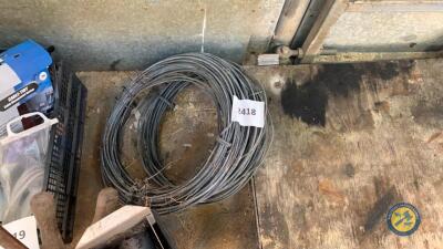 2x steel rolls of wire