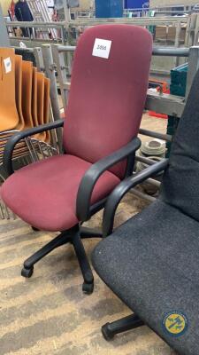 Office chair red