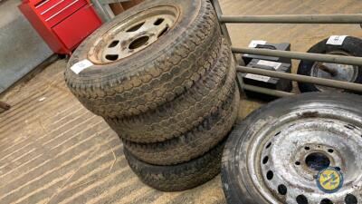 6 stud jeep rims and tyres