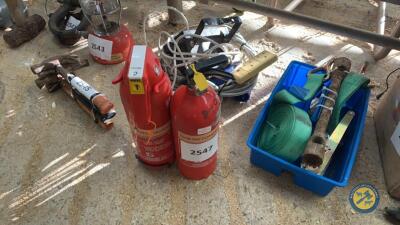 2 Fire extinguishers