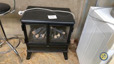 Coal effect log burner