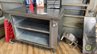 Stainless steel bench