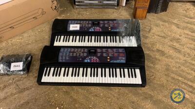 2x Casio keyboards