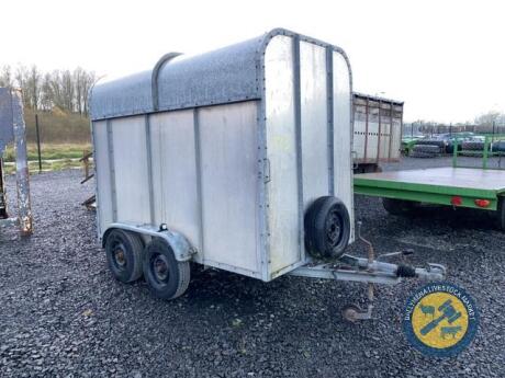 10x5 box trailer galvanised good lights & brakes