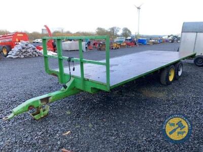 Green bale trailer 20ft