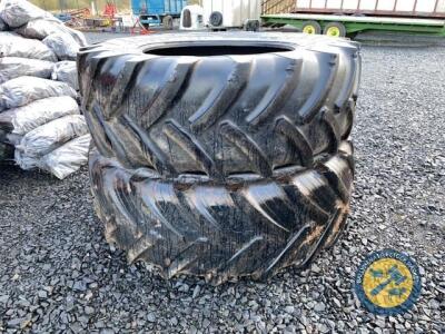 2x tyres 580-70-R38