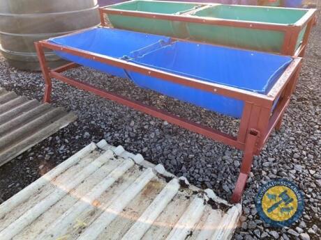 Trough suitable for calves plastic