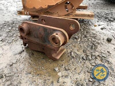 Quick hitch for 5-6tn digger 50mm pins