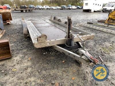 Brian James trailer 16ft hydraulic tip car transporter