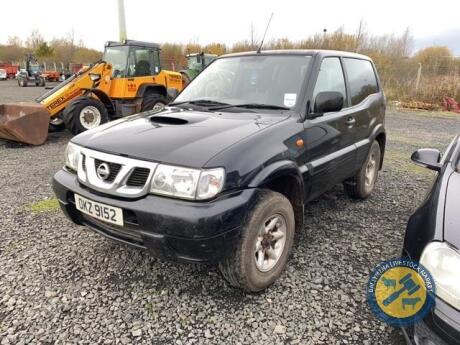 Nissan Terrano jeep 2005, OKZ 9152, No MOT, 160,000miles, taxbook & 2x keys, diesel, starts and drives