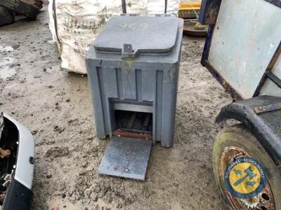 Coal bunker or meal bin