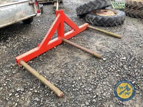 Double bale lifter