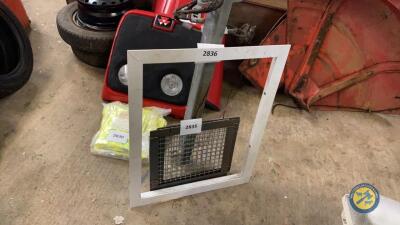 Plastic hatch frame