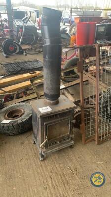 Small wood burner stove