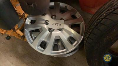 4x 15inch wheel & rims