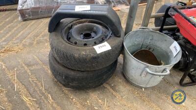 185/65 R14 tyres plus rims