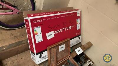 Sony 32" TV recently used