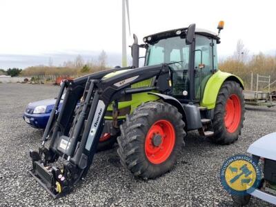 Claas 610C tractor & Quickie loader 2008, 6825hrs, taxbook & key