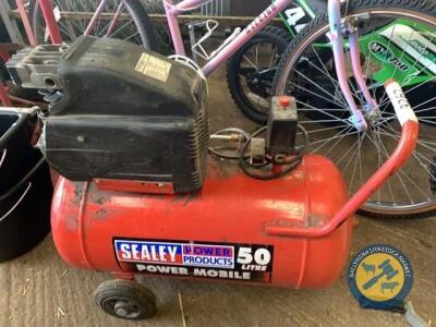 Sealey 50L air compressor