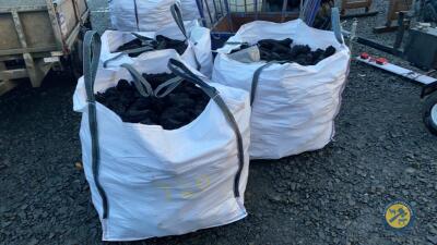 3x tote bags of peat