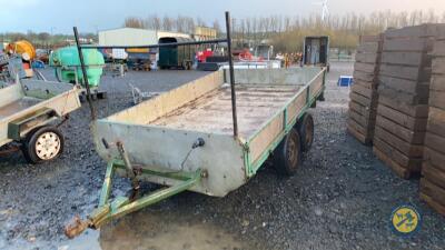 10x6 car trailer tandem axle