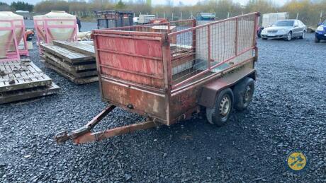 8x4 sheep or calf trailer with removable sides