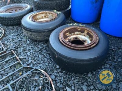 2x 6 stud split rims