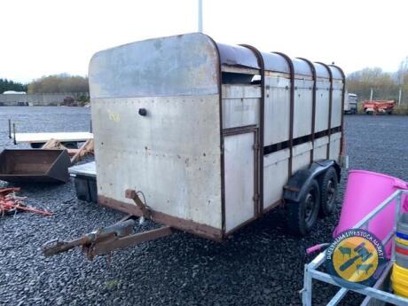 12x5'9" Ifor Williams cattle trailer