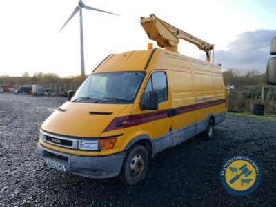 Iveco cherry picker 2002, SL02 EHS, No MOT, 150,000, taxbook & key