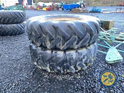 20.8-38 stocks dual wheels x2