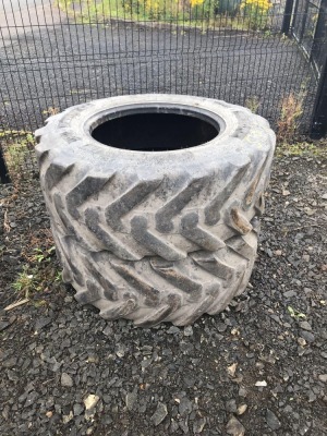 540 x 65 x 28 Michelin front tractor tyres 20 off