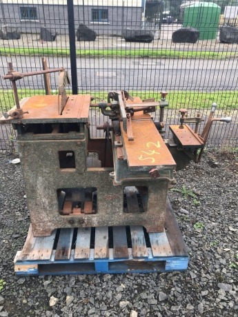 Wooden hay trailer for tractor, single axel, no lights